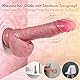 Dildo Vibrator Frauen Sex Toys - Vibration für Frauen mit 7 Schub&Vibration Sex Spielzeug für die Frau Vibratoren mit Klitorisstimulation Sex Spielzeug für Paare Diloschwanz für Frauen Anal Dildo