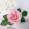 Higfra Flores artificiales 25 piezas, rosas falsas de espuma de aspecto real con tallos para ramos de boda de bricolaje, centros de mesa para baby shower, arreglos, decoración de fiestas del Día de la Madre 4