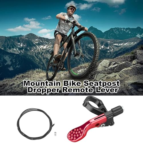 Télécommande de hauteur pour selle de VTT avec commande fluide au guidon - 2