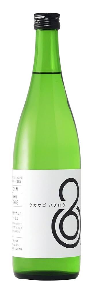 Amazon.co.jp: 高砂酒造 純米酒 高砂86 [ 日本酒 純米 14～15
