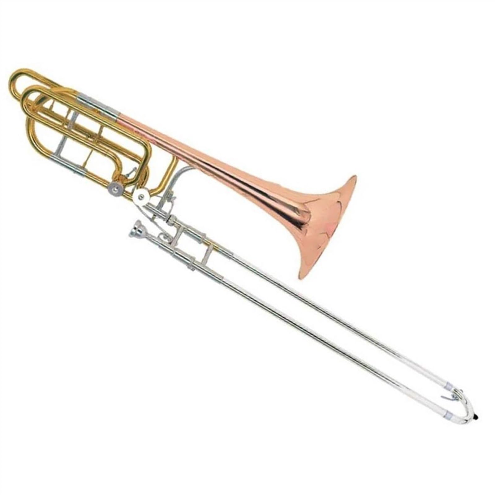 Professionnel Trombone Trombone basse à coulisse en cuivre manchon coulissant en Cupronickel