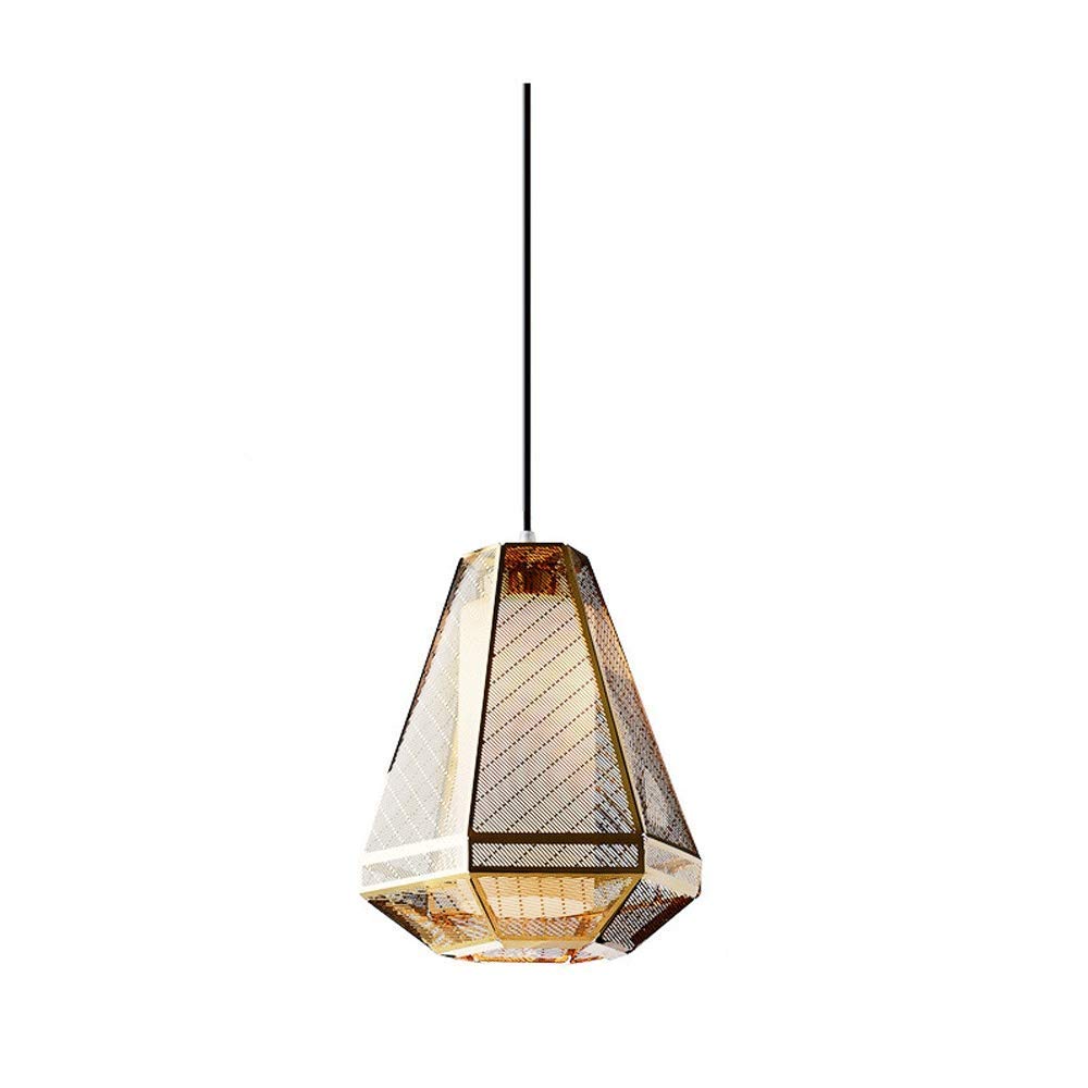 Lámpara de techo poliedro para iluminar y decorar comedores modernos