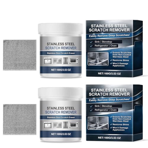 Kit Removedor de Rayones para Acero Inoxidable 2PC miniatura 1