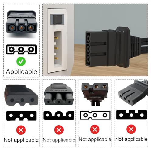 image for BRIGHTLYLIT Sewing Machine Pedal and Power Cord for Brother, Compatibl