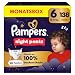 Pampers Night Pants Größe 6, 138 Windeln, 13kg-19kg, bieten zusätzlichen Schutz für die ganze Nacht