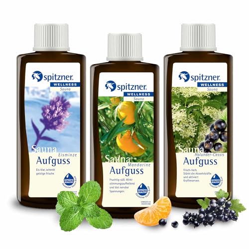 Spitzner Sauna Infusión Aromas Menta Mandarina Cassis