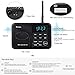 Wuloo Intercoms Wireless for Home 1 Mile Range 22 Channel 100 Digital Code Display Screen, Wireless Intercom System for Home House Business Office, Room to Room Intercom Communication(3Stations Black)