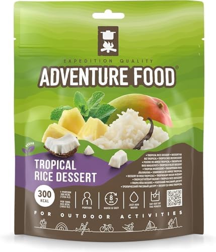 Adventure Food - Dessert au riz tropical - Repas lyophilisé - Exp...