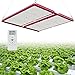 Bozily Lámpara de Plantas, 200W Lámparas LED Cultivo 832 Leds Espectro Completo LED Grow Light con Control Remoto, 1-23H Temporizador y Regulable para Jardín de Interior Greenhouse Flower Growing