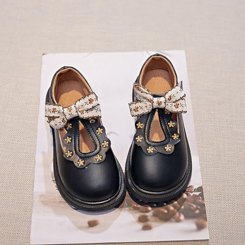 2025 Kids Girls Fashion Flat Sandals Children Shoes Pearl Bow Tie Dance Shoes for Summer 20252