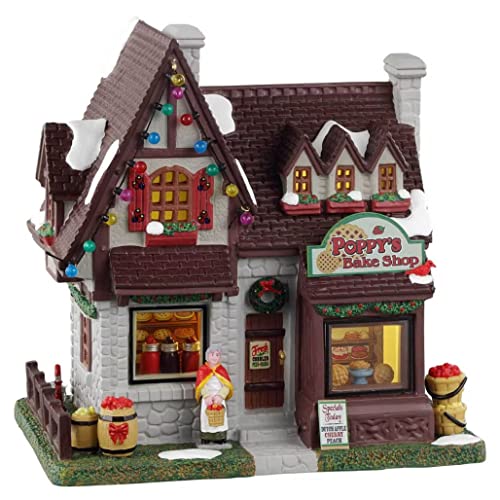 Lemax 35042 Caddington Village Lighted Building: Poppys Bakeshop
