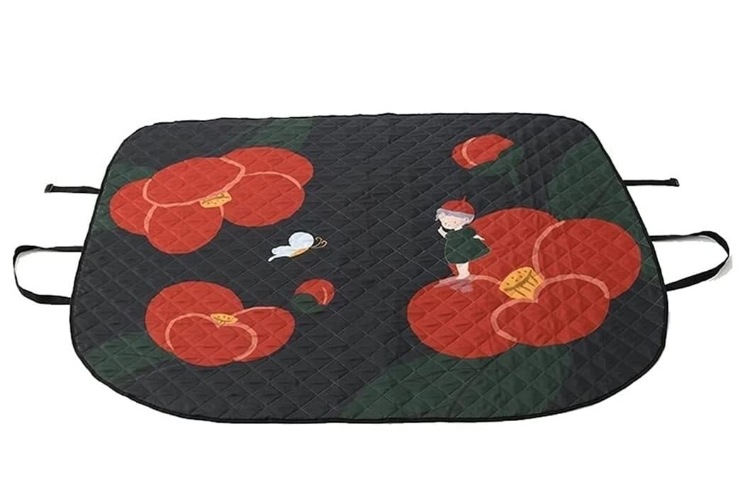 CVdrtyED Picnic Blanket Multifunction Portable Picnic Camping Blanket, Mat Foldable Lightweight Car Windshield Sun Visor Cover Outdoor Mat(B)
