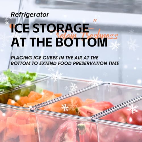 Récipient de service glacé avec compartiment fraîcheur longue durée - 8