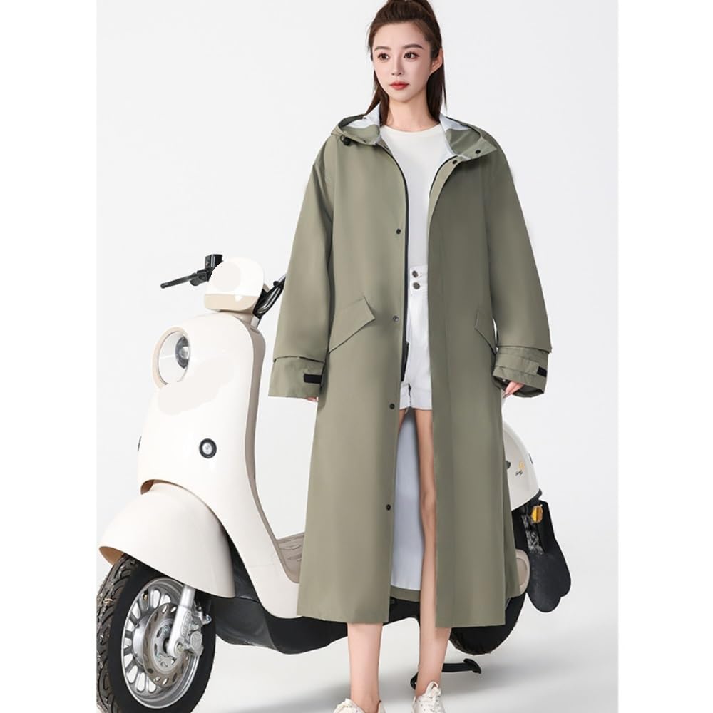Manteau de Pluie à Manches, Veste de Pluie imperméable for