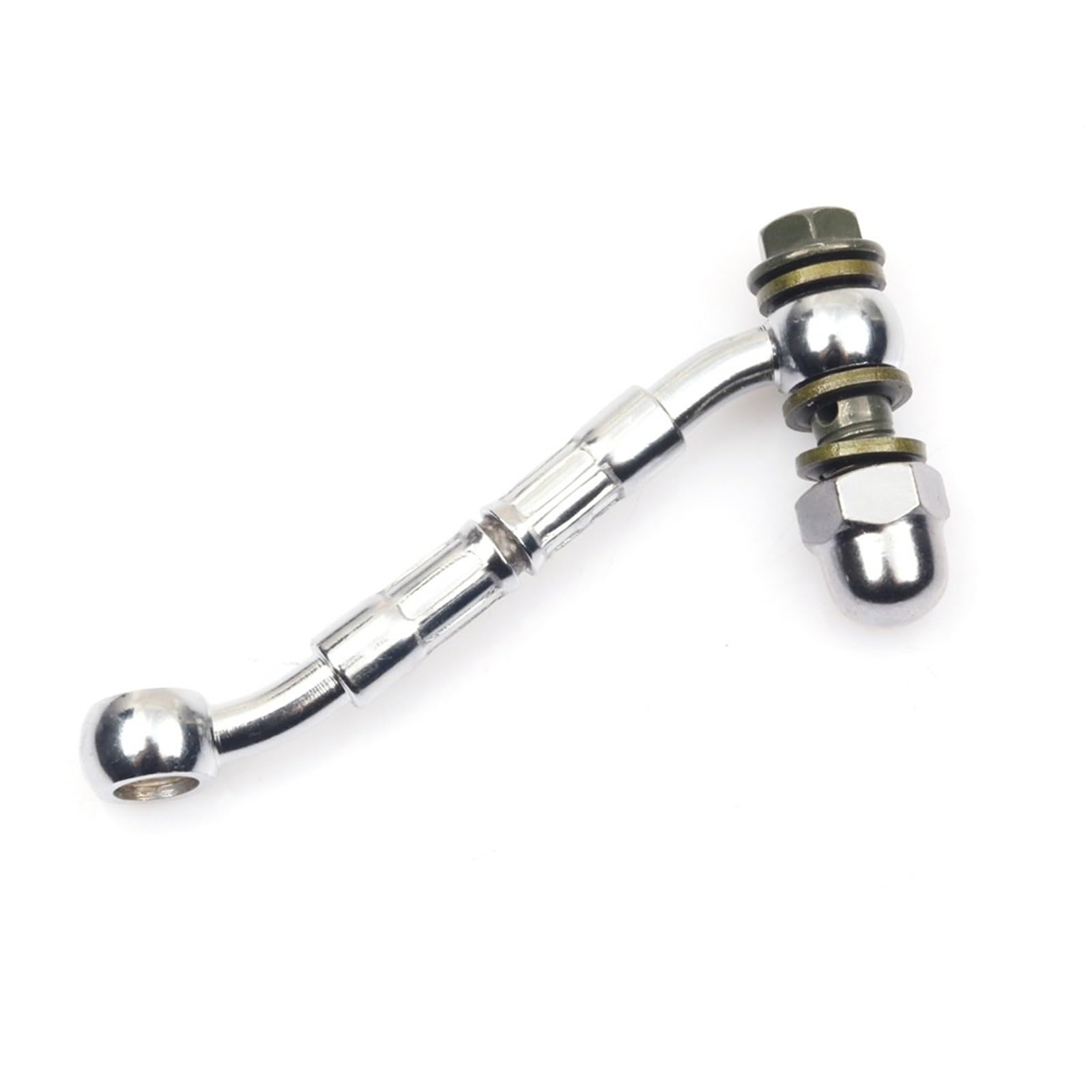Haysxvr One Color Motorcycle Modified Hydraulic Brake Hose Line Prolong Connector Fit For Yamaha Universal Extend Fitting 10Mm Parts Forward Brake Pump