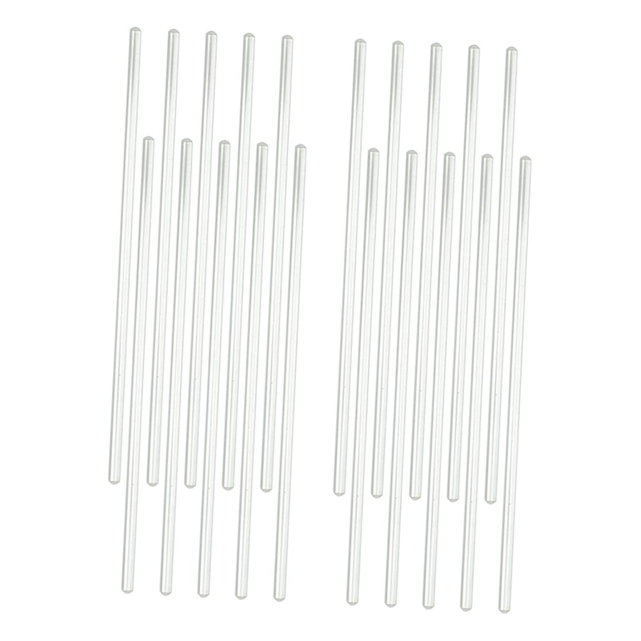 Ipetboom 6er Set Borosilikat-Glasrührstäbe – 30x0,6 Cm, Chemikalienbeständig, Abgerundete Enden, Für Labor & Experimente