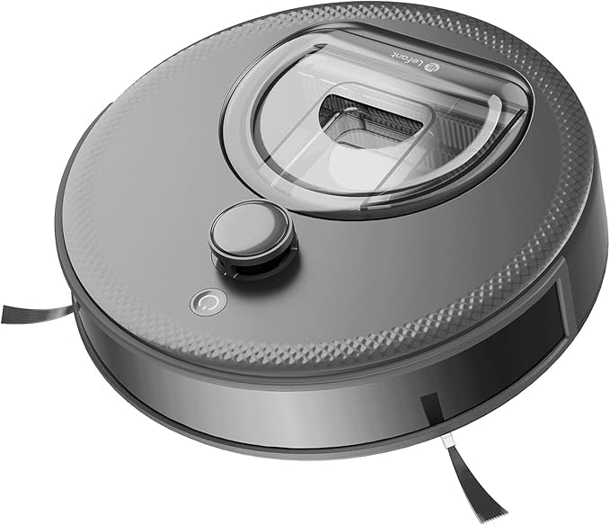 LEFANT M330 Pro Robot Odkurzacz i Mapowanie 3 w 1, nawigacja dToF, 5000Pa, średnica 28 cm, unikanie przeszkód PSD 190°, aplikacja/Alexa/i Watch, idealny do sierści zwierząt domowych i dywanów, szary