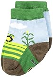 John Deere Baby Boys' Boys' Tractor Crew 1 Pack, Blue/Brown/Green, 12 Months