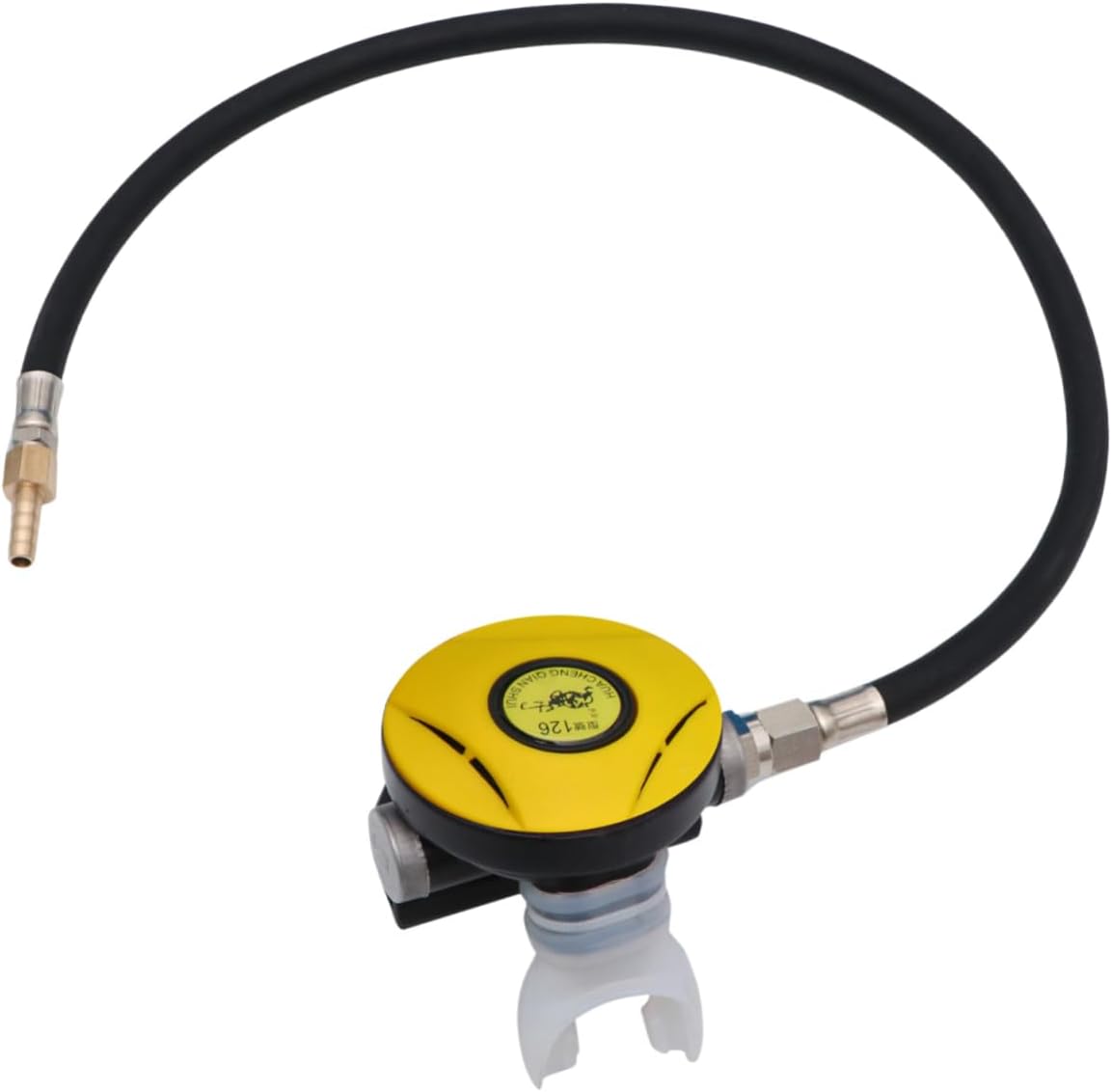 Kisangel Diving Breathing Apparatus Secondary Regulator Silicone Diving for Portable Lungs