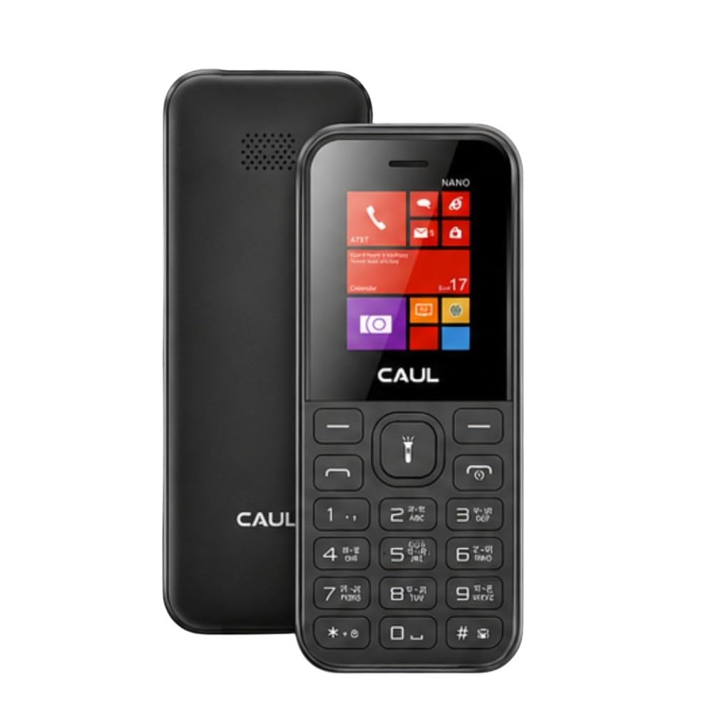 CAUL Nano 2G Feature Phone with 1.77-inch LCD Display | Dual SIM | 1000mAh Battery | Wireless FM Radio | Auto Call Recording-picture-17