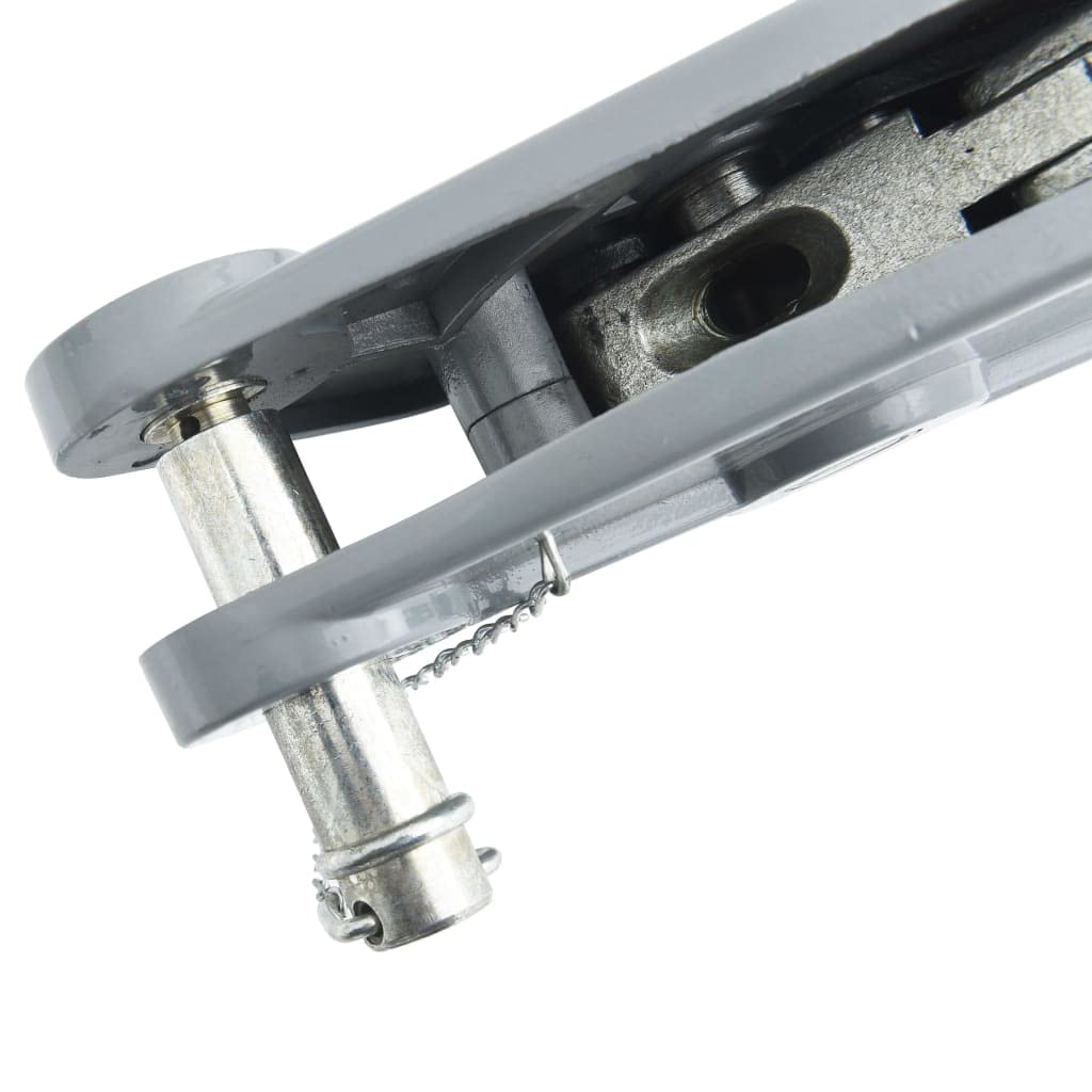 vidaXL Cabrestante Elevador de Cable Polipasto Tracción Tensión Elevación Mano Palanca Manual Gancho Seguridad Protección contra Sobrecargas 1600 kg