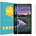 Fintie Screen Protector for All-New Amazon Fire HD 8 Tablet (Compatible with 7th and 8th Generation Tablets, 2017 and 2018 Releases), [9H Hardness] Tempered Glass Ultra Clear [Scratch-Resistant] Screen Protector Film
