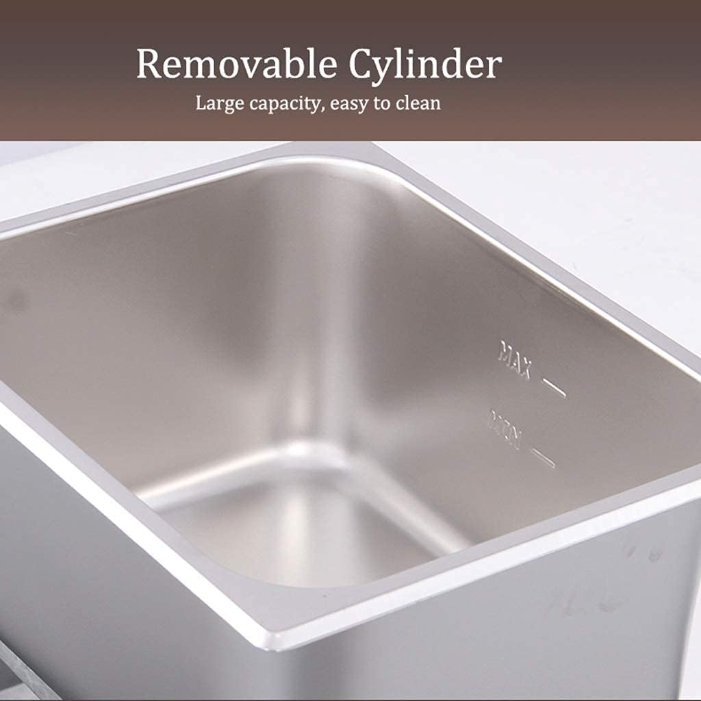 Fryer Basket 5000W Fryer Commercial Electric Fryer 12L Double Tank Fryer Stainless Steel Double Basket Fryer for Restaurant Kitchen Chip Fry,