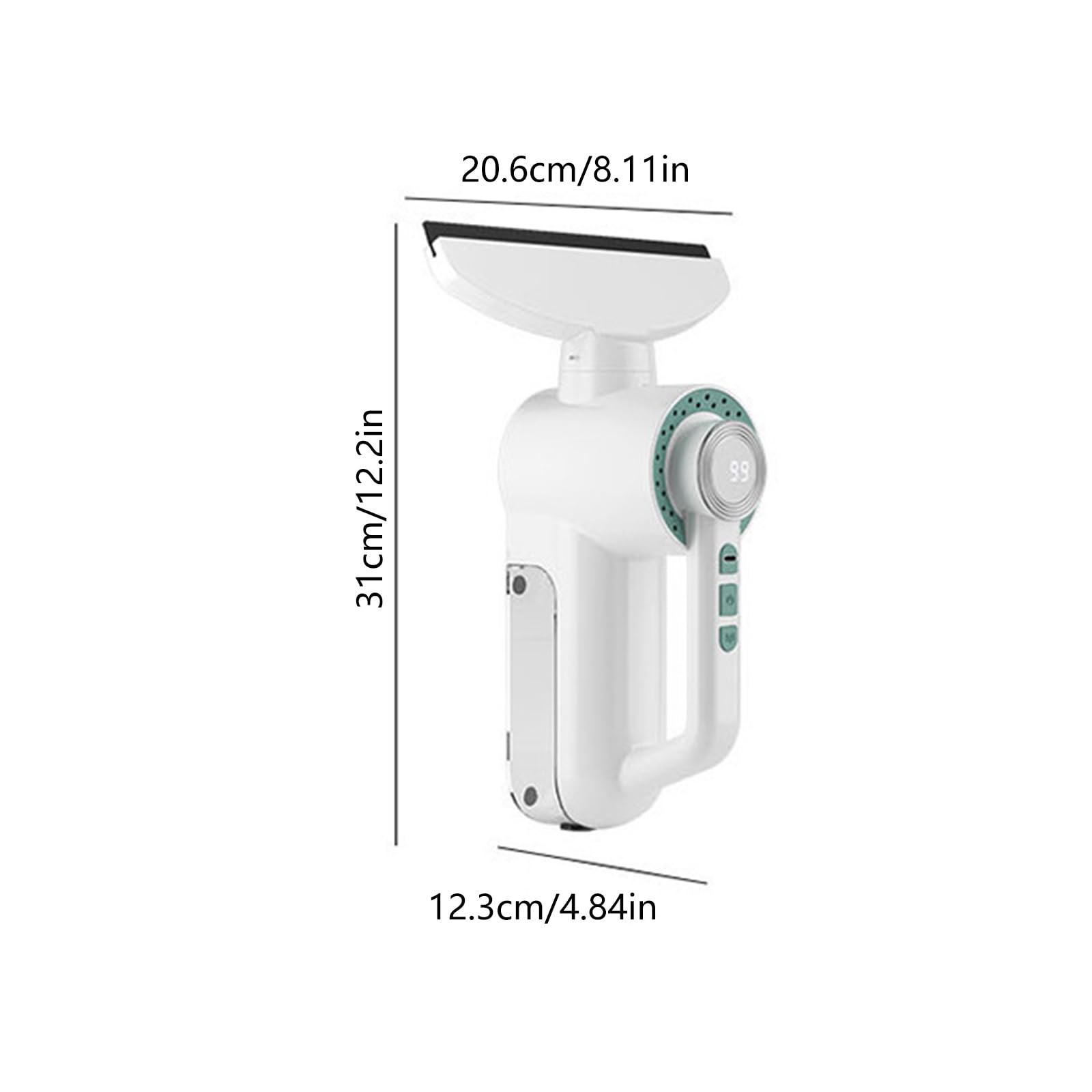 ljhnba Grattoirs à Verre électriques Nettoyeur de vitres électrique sans Fil portatif Essuie-Glace en Verre Portable pour Carreaux de fenêtre et Nettoyage de Voiture Handheld Cleaner