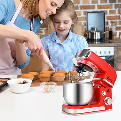 image for Stand Mixer, Kitchen in the box 3.2Qt Small Electric Food Mixer,6 Spee