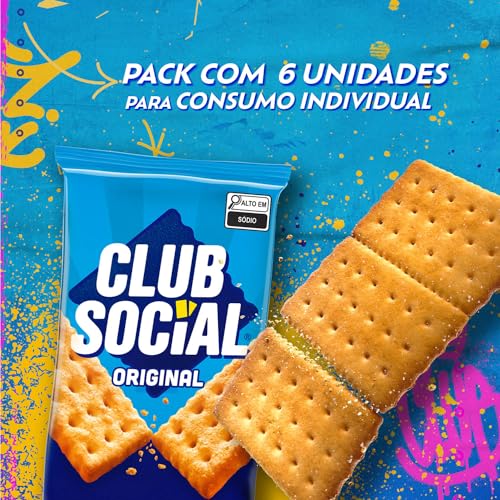 Biscoito Club Social Original 144g