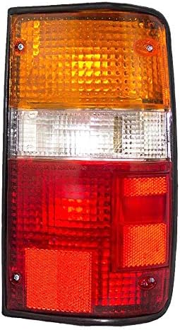 Well Auto TAIL LAMP ASSEMBLY with Harness and Bulb Passenger Side 1984 1985 1986 1987 1988 compatible with Toyota Pickup 4Runner 11-1347-00 81550-89166