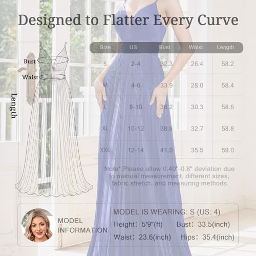 Image of Sexy Backless Maxi Formal Dress for Women with Sequin, Sleeveless Pleated Evening Gowns for Wedding and Cocktail