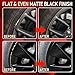 SMAPHY Matte Black Rim Touch Up Paint, Matte Black Paint Pen for Metal, Enamel, Car Wheel Scratch Flat Black Wheel Paint Pen, Universal Satin Matte Black for rims, Black Car Rim paint for Wheel Curb Rash, Scratches