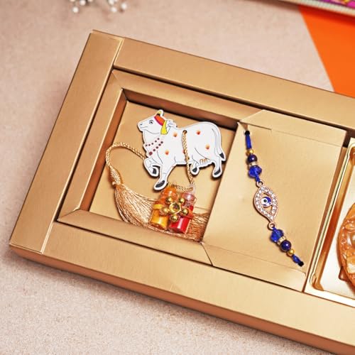 Image of Velvet Fine Chocolates Rakhi Joyous Box, Assorted, Pack of 1