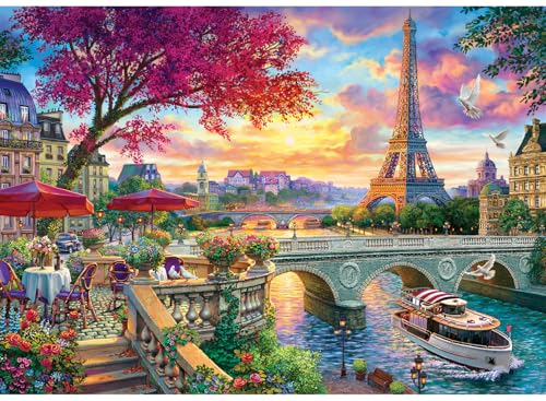 Anatolian Puzzle - Blooming Paris, 3000 Piece Jigsaw Puzzle #4919, Multicolor