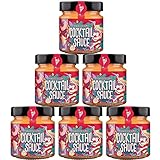 The Vegan Saucery 6er Pack Cocktailsauce im Glas 6 x 200 ml