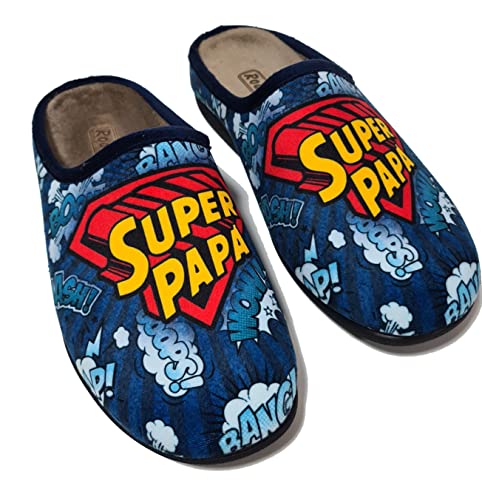 Rodevil Zapatillas casa para: hombre Super Papá - Hecho en
