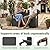 Vixzen 80 Gallon Outdoor Storage Bench Deck Box, Lockable All-Weather Resin Seating Outside Benches, Waterproof Furniture Garden Patio Porch Cushion Pool Tool Black