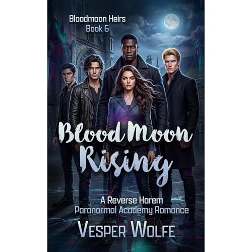 Blood Moon Rising Audiolibro Por Vesper Wolfe arte de portada