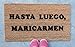 Tatamba Felpudo hasta Luego Maricarmen, Felpudo Coco 40x70