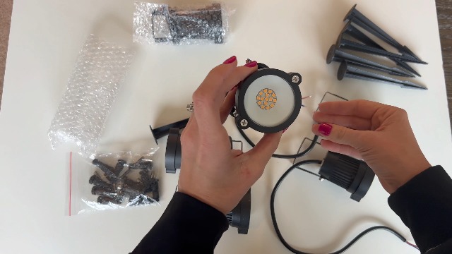 Mutois 7W Low Voltage LED Landscape Lights with Connectors Outdoor