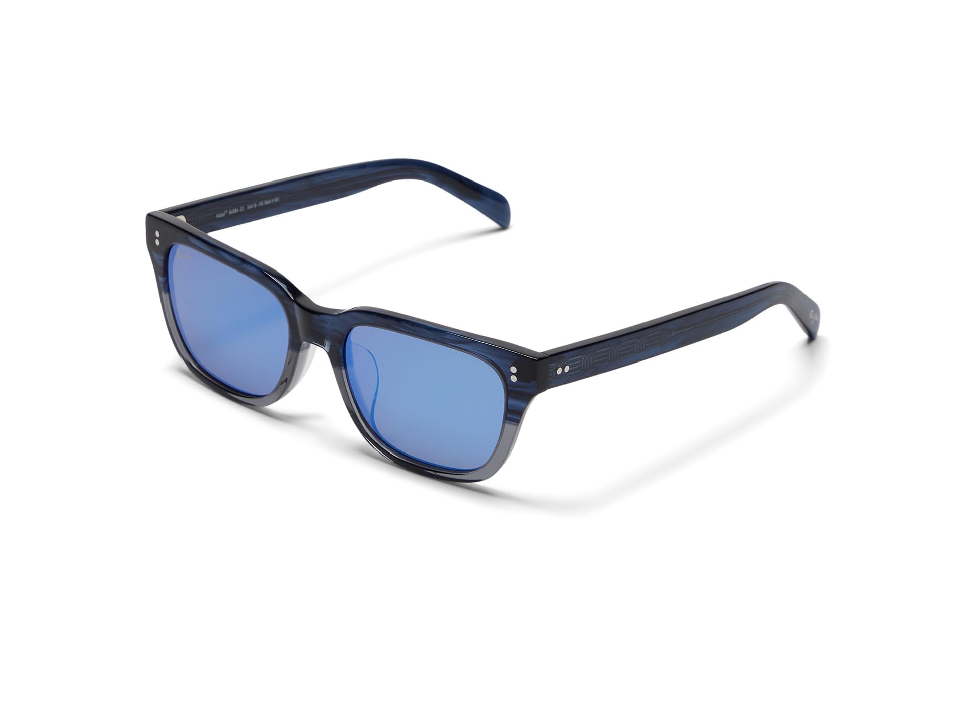 Maui Jim Unisex Blue Sunglasses, 54 Mm, Mj0894s 002 Sunglasses