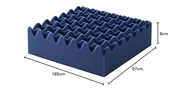 Amazon｜西川 START マットレス 1層 三つ折りタイプ シングル 9