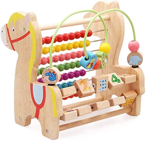 Preisvergleich Produktbild Dfghbn Vorschule frühes pädagogisches Spielzeug perlen labyrinne Spielzeug rollenuntersetzer Geschenk für Kind Kinder Jungen mädchen Kinder Spielzeug Geschenk