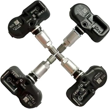PMV-C215 Compatible With ES LBX LC LS LX Nx RX RZ UX Car TPMS 42607-48020 42607-F4020 42607-02070 Tire Pressure Sensor 4PCS
