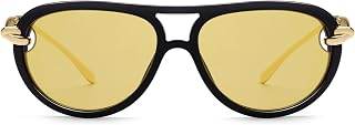 Appassal Trendy Knot Aviator Sunglasses for Women Men AP3756