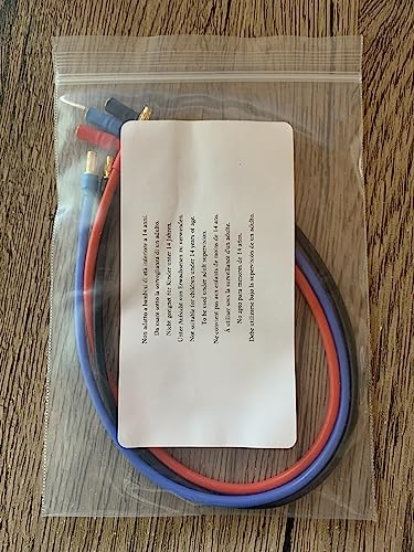 YUNIQUE UK 3 Pieces Extension Cable 16AWG 30Cm Banana 3.5mm for RC Brushless Motor ESC RC Car Boats - Image 4