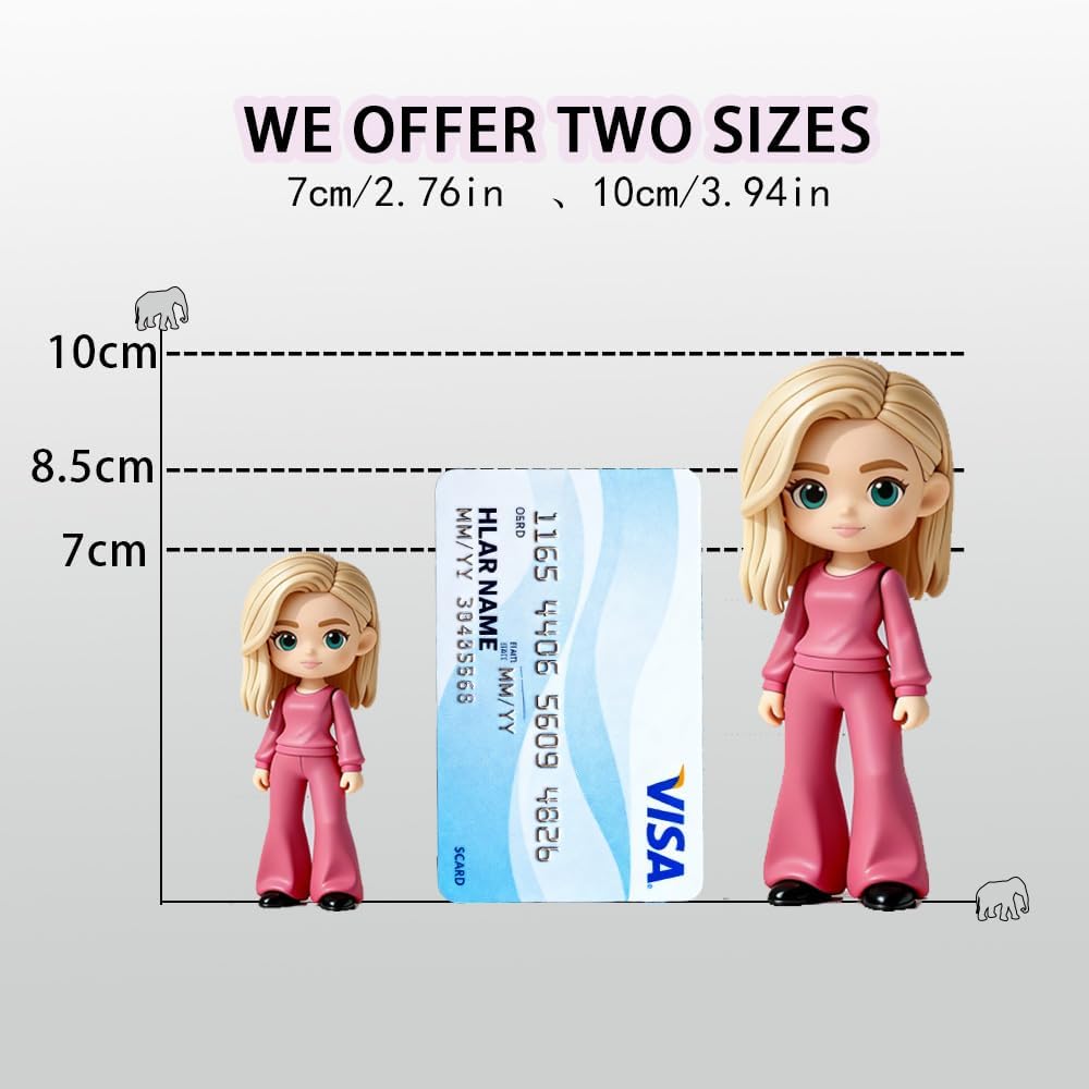 Character Customization Knitted Material Pack Fabric Figurines- Complete Set of Tools and Illustrated tutorials - Beginner-Friendly and Easy to get Started - A Unique Companion Gift