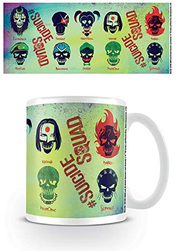 DC Comics Suicide Squad "Roll Call" Ceramic Mug, Multi-Colour