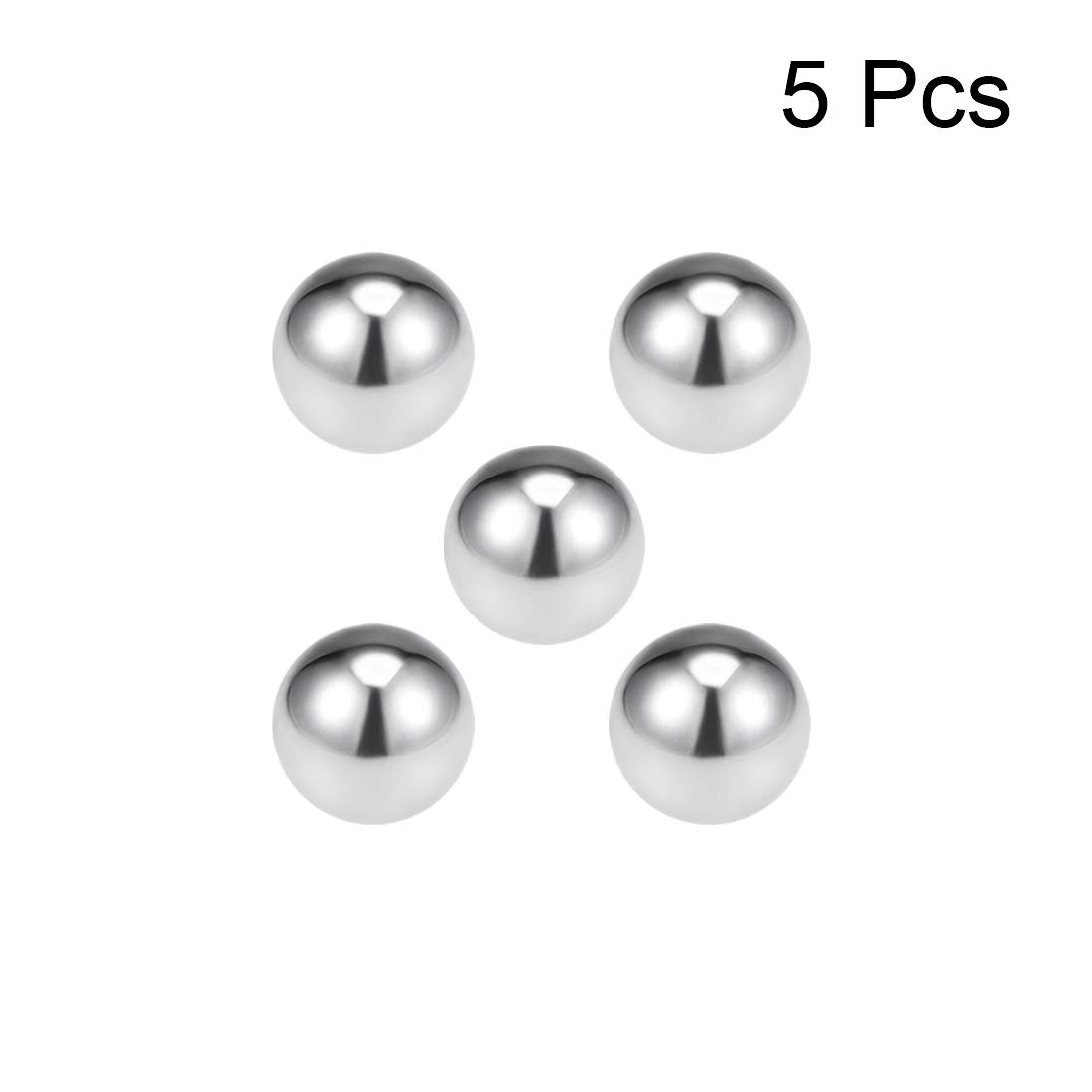 Sourcing Map 10Pcs 10mm 201 Inoxidable Acier Roulement Billes G200 Précision